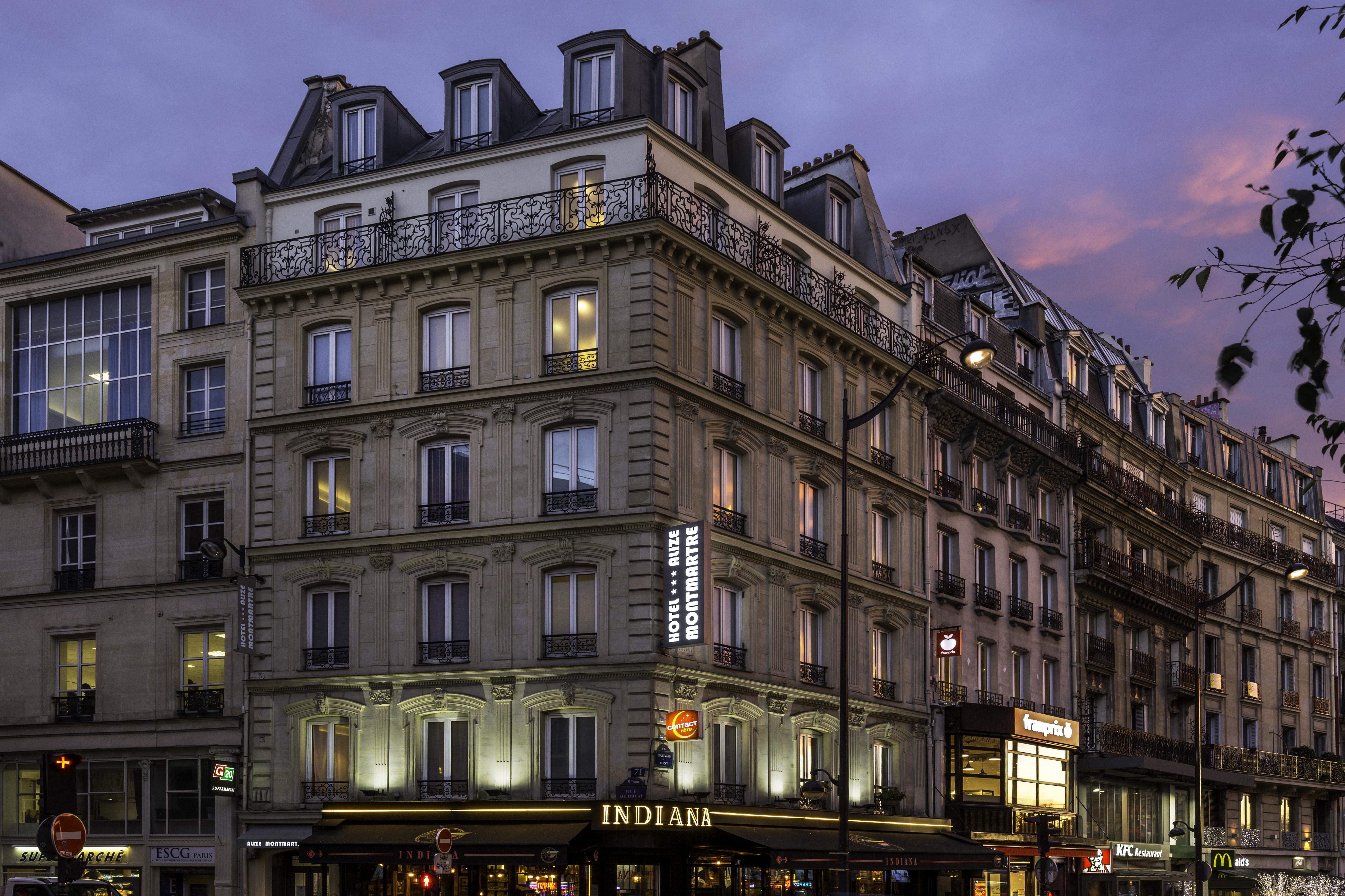Contact Hotel Alize Montmartre Paris Eksteriør bilde